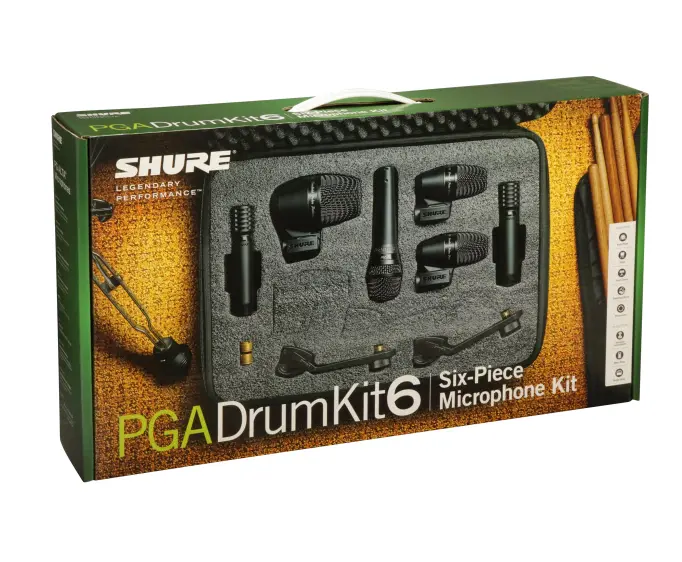 סט מיקרופונים לתופים במזוודה דגם PGADRUMKIT6 מבית – תמונה 3