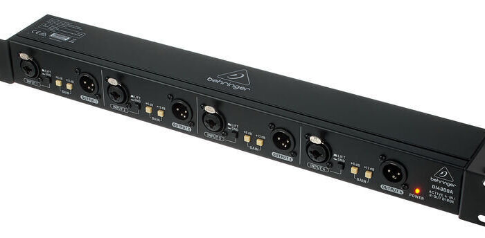 DI4800A קופסת DI אקטיבית 4 ערוצים של Behringer