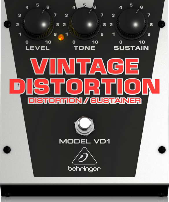 VD1 פדל דיסטורשן מבית Behringer