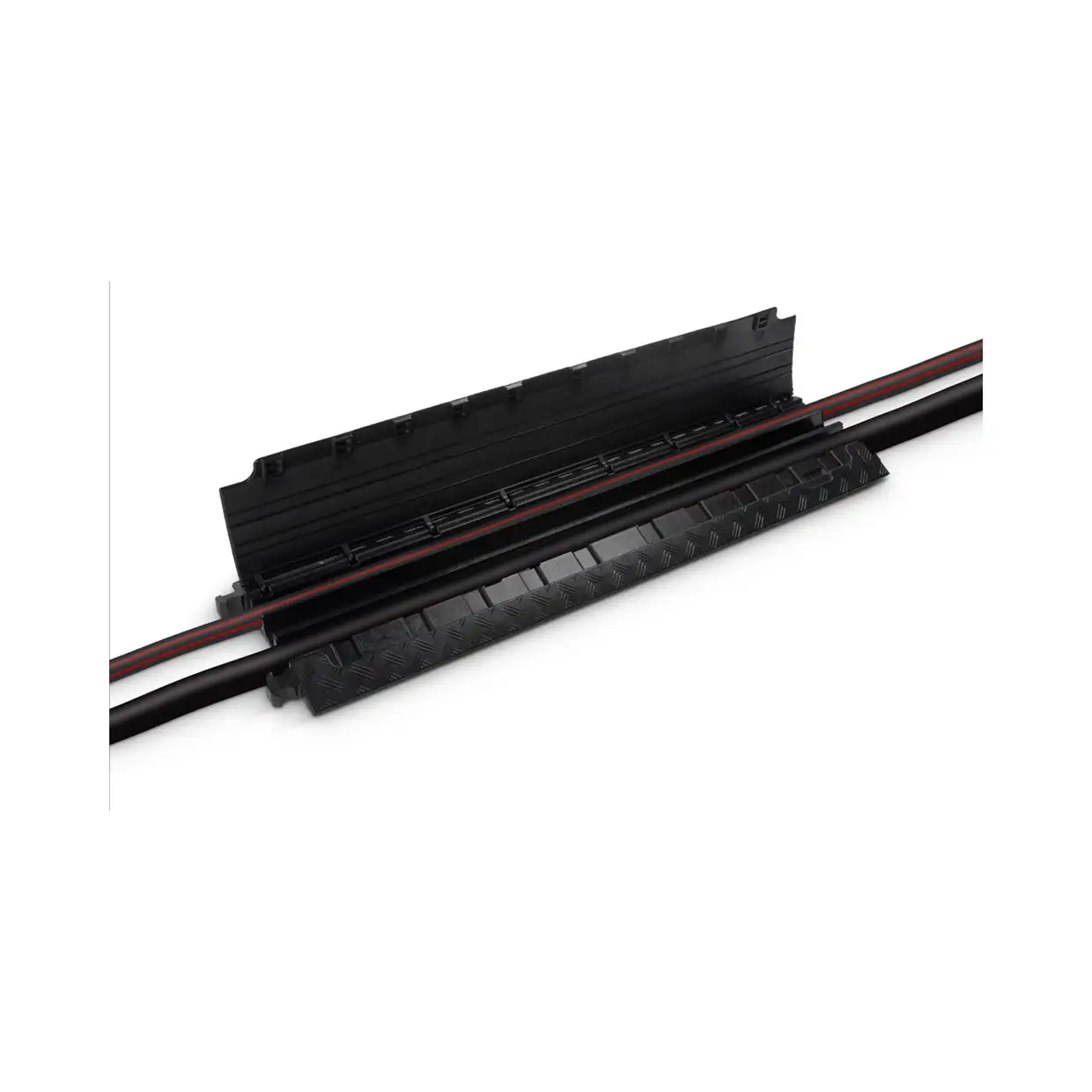 מגן כבלים 3 ערוצים, עומס עד כ- 2 טון, גובה 5 ס"מ דגם MINI BLK מבית Defender – תמונה 7