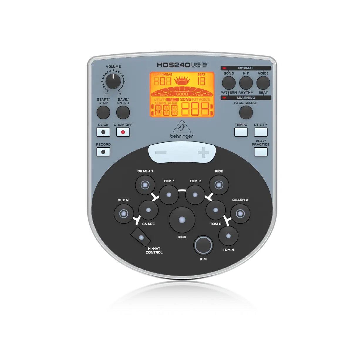 סט תופים אלקטרוני 8 חלקים דגם XD80USB מבית – תמונה 2
