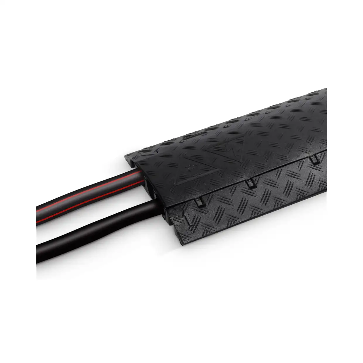 מגן כבלים 3 ערוצים, עומס עד כ- 2 טון, גובה 5 ס"מ דגם MINI BLK מבית Defender – תמונה 8