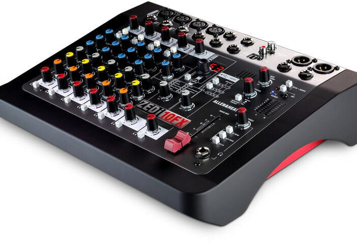ZEDi-10 FX מיקסר 8 ערוצים עם ממשק USB של Allen & Heath