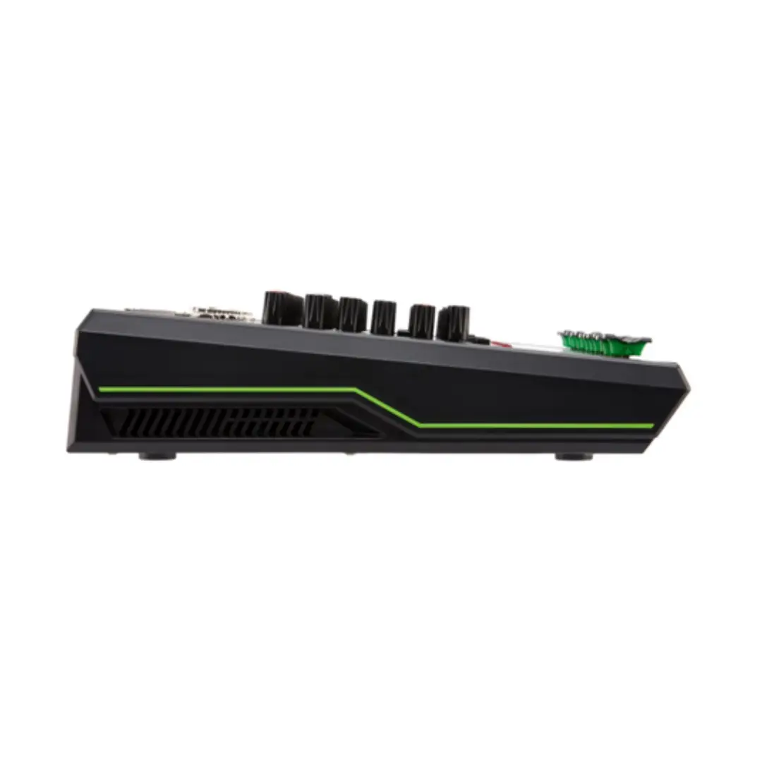מיקסר 8 ערוצים 4XMic + 4Xline ST 3-band EQ 48V 16 digital Effect דגם FI-MIX8 מבית – תמונה 4
