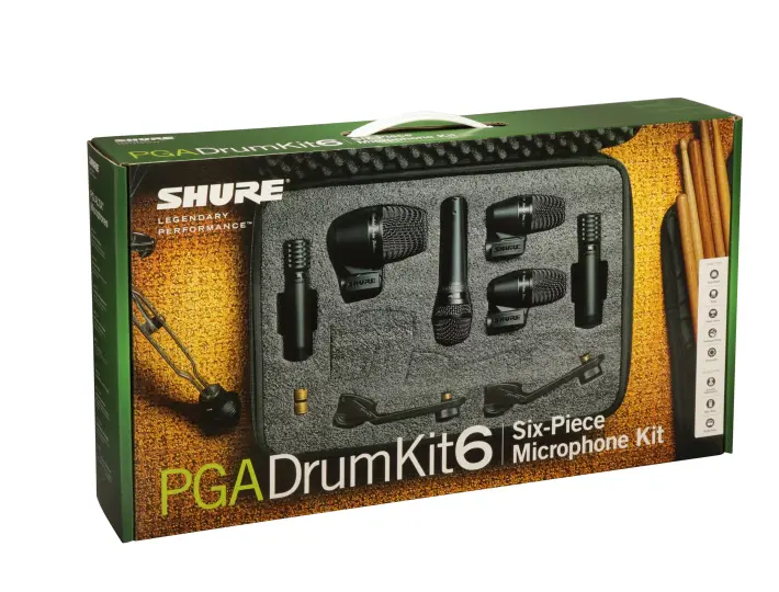 סט מיקרופונים לתופים במזוודה דגם PGADRUMKIT6 מבית – תמונה 4