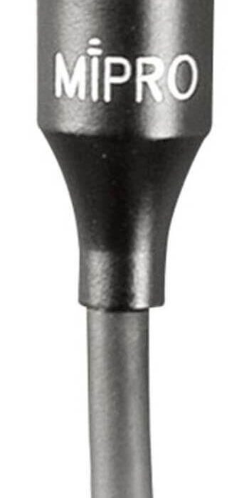 MU-55L מיקרופון דש זעיר מקצועי בצבע שחור של Mipro