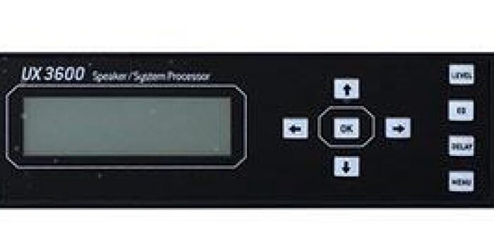 UX3600 פרוססור למערכות הגברה של EAW