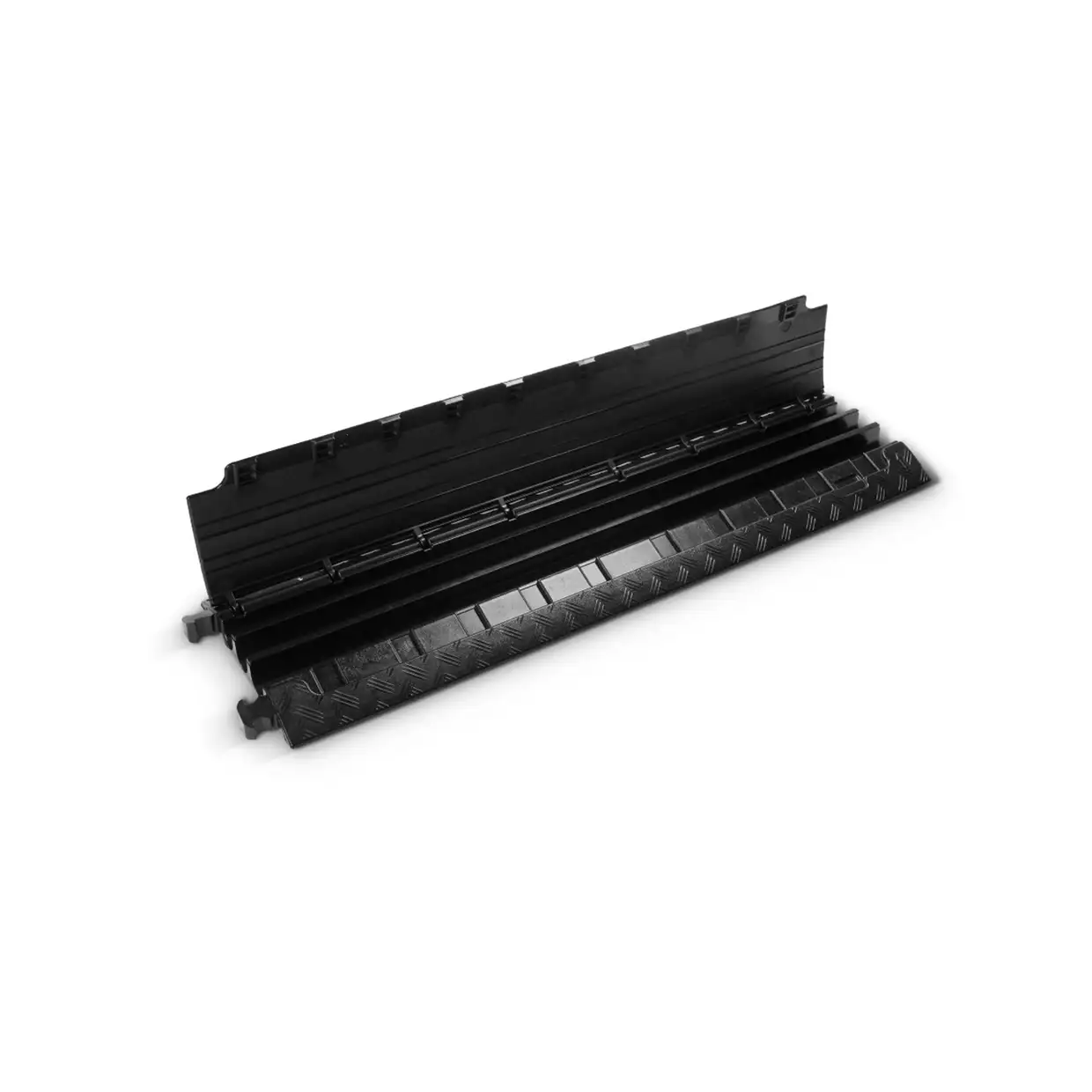 מגן כבלים 3 ערוצים, עומס עד כ- 2 טון, גובה 5 ס"מ דגם MINI BLK מבית Defender – תמונה 2